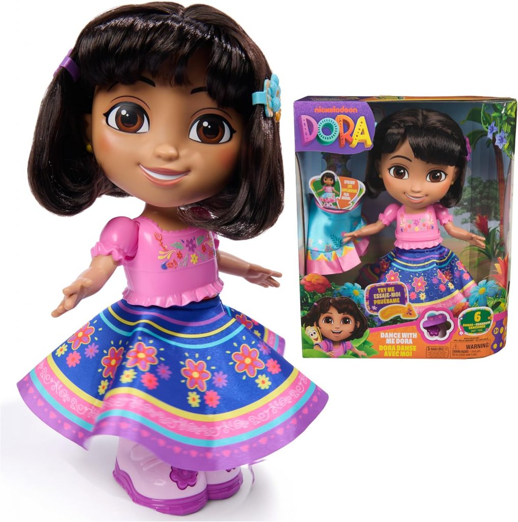 Muñeca Interactiva Baila con Dora - Dance With Me Dora Marca Spin Master