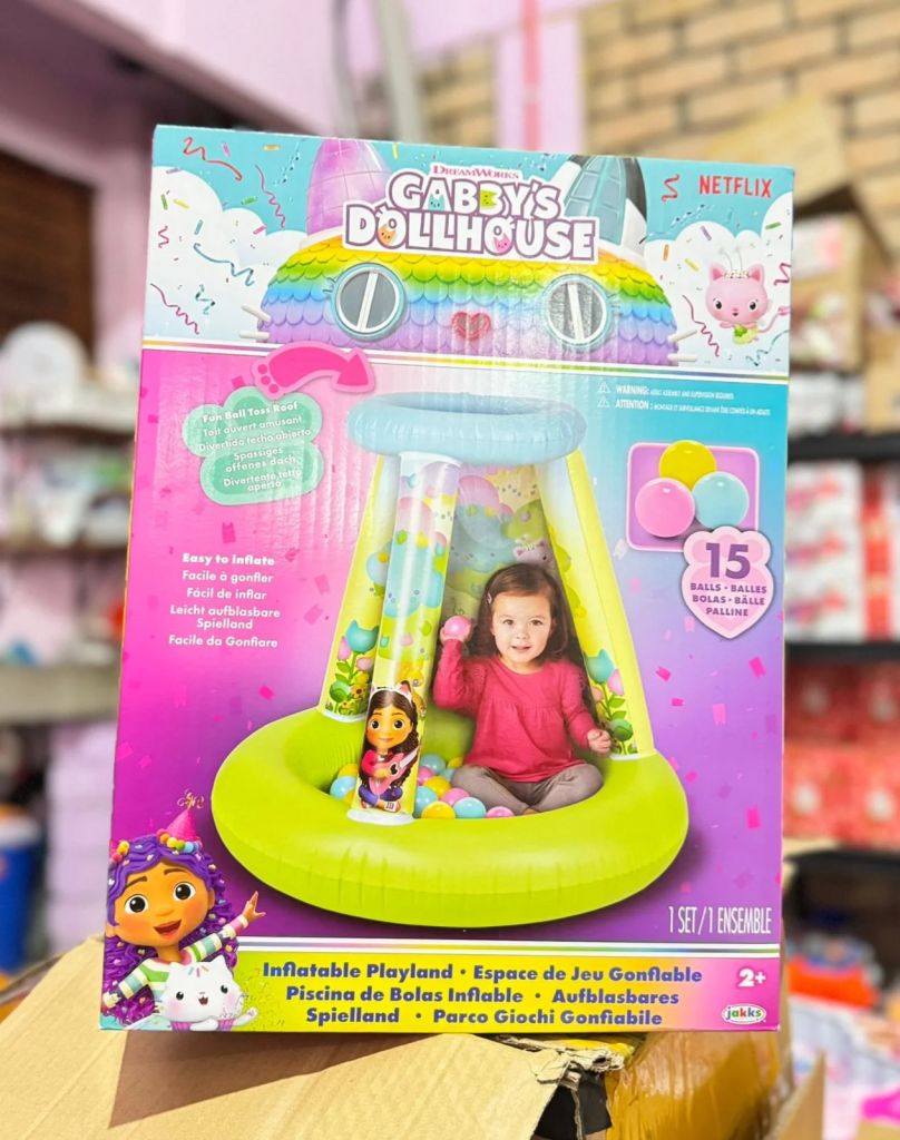 Jakks Pacific Gabby Dollhouse Piscina De Bolas Inflable