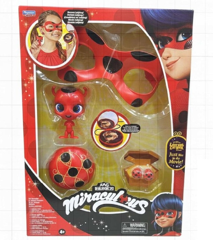 Set de Disfraz Miraculous Ladybug - Miraculous Lady Bug Set Cosplay marca Playmates Toys 86431